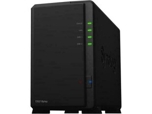 Сетевое хранилище NAS Storage Tower, 2BAY/NO HDD, USB3, DS218PLAY Synology цена и информация | Жёсткие диски | 220.lv