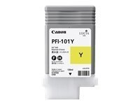 CANON PFI-101Y Желтый 130 мл цена и информация | Картриджи для струйных принтеров | 220.lv