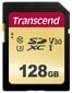 TRANSCEND SDXC UHS-3/V30 128GB MLC cena un informācija | Atmiņas kartes mobilajiem telefoniem | 220.lv