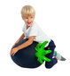 Lēkāšanas bumba "Jumpy" Upene, melna GT69382 cena un informācija | Rotaļlietas zīdaiņiem | 220.lv