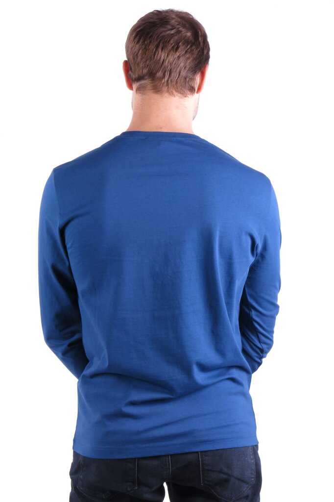 Vīriešu T-krekls ar garām piedurknēm VIGOSS 6211030005V0105, zils cena un informācija | Vīriešu T-krekli | 220.lv