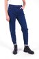 Sieviešu džinsu bikses CROSS N432042, tumši zilas cena un informācija | Sieviešu džinsi | 220.lv