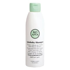 Bioapta Aptababy Shampoo bezsulfātu šampūns bērniem, 200 ml цена и информация | Шампуни | 220.lv