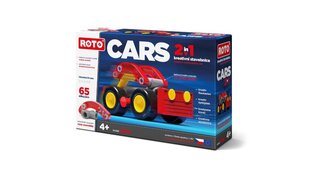 Konstruktors ROTO CARS 2in1, sacīkšu automašīna, 65 daļas cena un informācija | Konstruktori | 220.lv