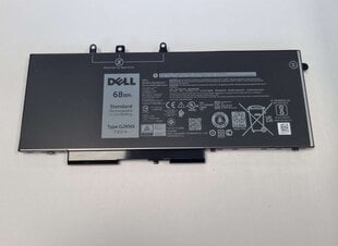 Dell GJKNX 68WHR Precision: M3520, M3530, Latitude: 5491, 5591, 5280, 5290, 5480, 5490, 5495, 5580, 5590. cena un informācija | Akumulatori portatīvajiem datoriem | 220.lv