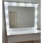 Grima spogulis WHITE III 100x80 cena un informācija | Spoguļi | 220.lv