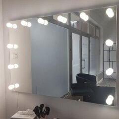 Зеркало для макияжа SILVER III 120x80 цена и информация | Зеркальца | 220.lv