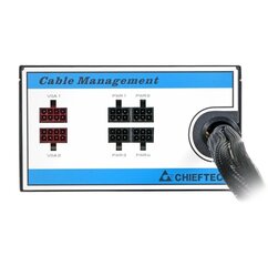 Компьютерный вентилятор Chieftec 750Вт PSU, 85+, 230В цена и информация | Компьютерные вентиляторы | 220.lv