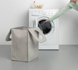 Brabantia корзина для белья, 55 Л, серая цена и информация | Ящики для вещей | 220.lv