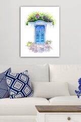 Репродукция на холсте Синие двери цена и информация | Картины | 220.lv