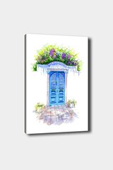Репродукция на холсте Синие двери цена и информация | Картины | 220.lv