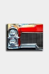 Reprodukcija uz audekla Sarkana mašīna cena un informācija | Gleznas | 220.lv