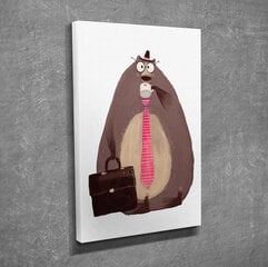 Репродукция  Медведь с галстуком цена и информация | Картины | 220.lv