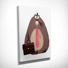 Репродукция  Медведь с галстуком цена и информация | Картины | 220.lv