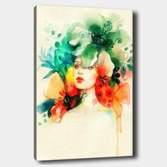 Репродукция на холсте Девушка среди цветов цена и информация | Картины | 220.lv