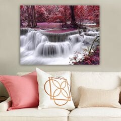 Репродукция на холсте Розовый водопад цена и информация | Картины | 220.lv