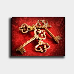 Репродукция Золотые ключики цена и информация | Картины | 220.lv