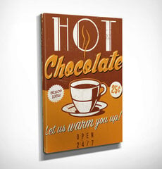 Reprodukcija uz audekla Hot chocolate cena un informācija | Gleznas | 220.lv