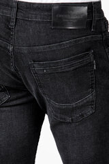 Vīriešu džinsa bikses CROSS E185118, tumši pelēkas cena un informācija | Vīriešu džinsi | 220.lv