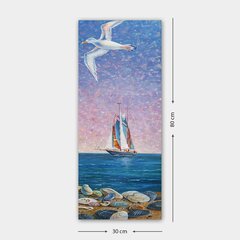 Репродукция Корабль и чайка цена и информация | Картины | 220.lv