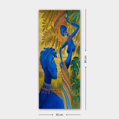 Репродукция Синие силуэты цена и информация | Картины | 220.lv