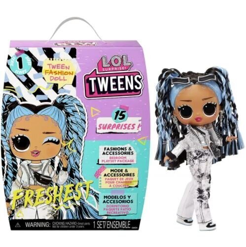 Lellīte L.O.L. Surprise Tweens Doll- Freshest, 576686EUC цена и информация | Rotaļlietas meitenēm | 220.lv