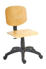 Biroja krēsls Wood Garden 1290 L NOR, brūns цена и информация | Офисные кресла | 220.lv
