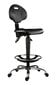 Biroja krēsls Wood Garden 1290 L PU CH EXT, melns cena un informācija | Biroja krēsli | 220.lv