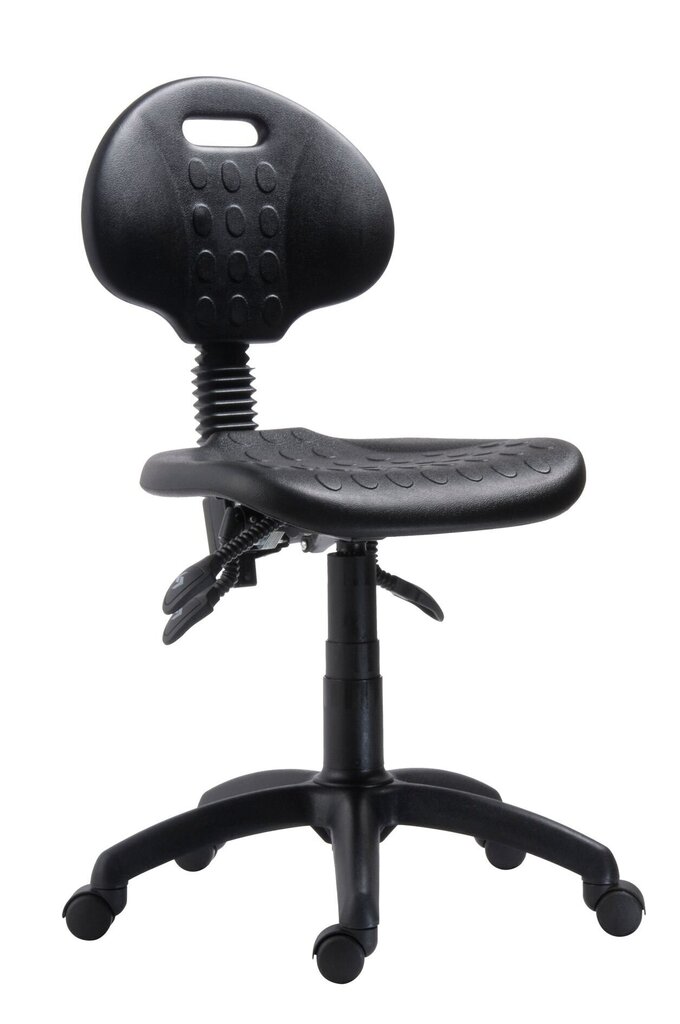 Biroja krēsls Wood Garden 1290 L PU CH, melns cena un informācija | Biroja krēsli | 220.lv