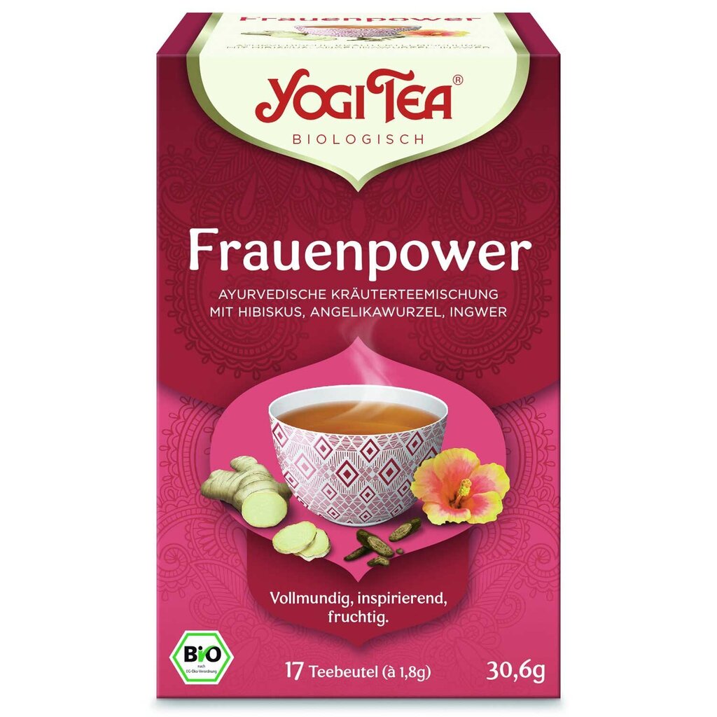 Yogi Tea Ekoloģiskā tēta Women’s Energy, 17 gab. цена и информация | Tējas un ārstniecības augi | 220.lv