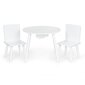 Bērnu galda un krēslu komplekts Ecotoys, balts cena un informācija | Bērnu krēsliņi un bērnu galdiņi | 220.lv