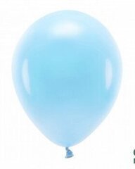 Eko baloni, 30 cm, 10 gab., gaiši zili cena un informācija | Baloni | 220.lv
