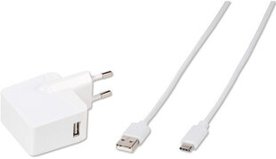 Vivanco lādētājs USB-C 3A 1,2m, balts (60020) цена и информация | Кабели для телефонов | 220.lv