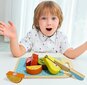 Virtuves dēlītis augļiem Tooky Toy цена и информация | Rotaļlietas zīdaiņiem | 220.lv