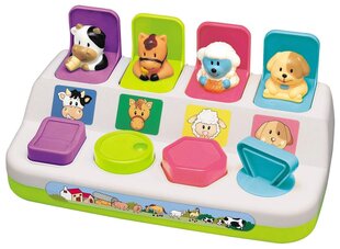 Attīstoša rotaļlieta Happy Baby - Pop Up Farm Animals cena un informācija | Attīstošās rotaļlietas | 220.lv
