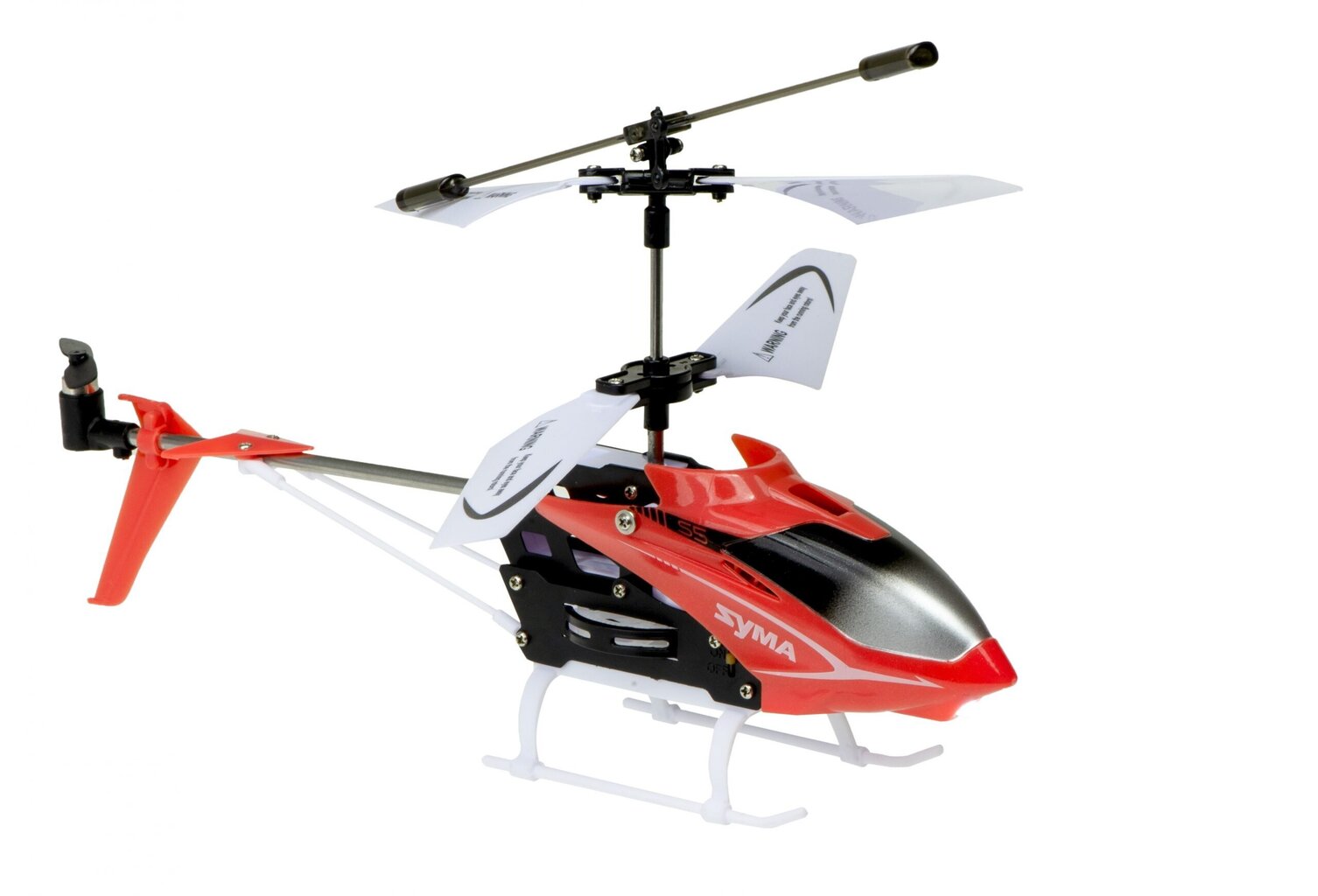 Radio vadāms helikopters S5 3CH, sarkans, 8 gadi + cena un informācija | Rotaļlietas zēniem | 220.lv