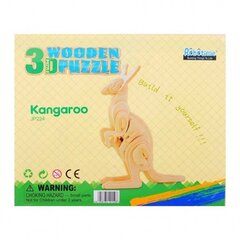 3D koka puzle Robotime Kangaroo cena un informācija | Konstruktori | 220.lv