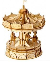 3D koka puzle Robotime Merry Go Round, 8 + gadi cena un informācija | Konstruktori | 220.lv