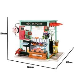 Деревянная сборная миниатюра Robotime 3D Miss Dessert, 14 лет+ цена и информация | Kонструкторы | 220.lv