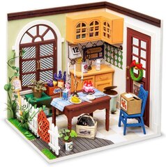 Koka saliekamā miniatūra Robotime 3D Mr Charlie's Dining Room, 14 gadi + цена и информация | Конструкторы и кубики | 220.lv