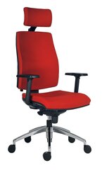 Biroja krēsls Wood Garden 1880 ar galvas balstu, sarkans цена и информация | Офисные кресла | 220.lv