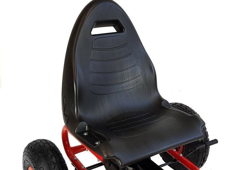 Ar pedāļiem minamais kartings Gokart A-18 sarkans цена и информация | Rotaļlietas zēniem | 220.lv