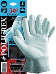 Cimdi ar poliuretāna pārklājumu Poliurex цена и информация | Рабочие перчатки | 220.lv