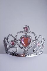 Princeses kronis, rozā cena un informācija | Karnevāla kostīmi, maskas un parūkas | 220.lv