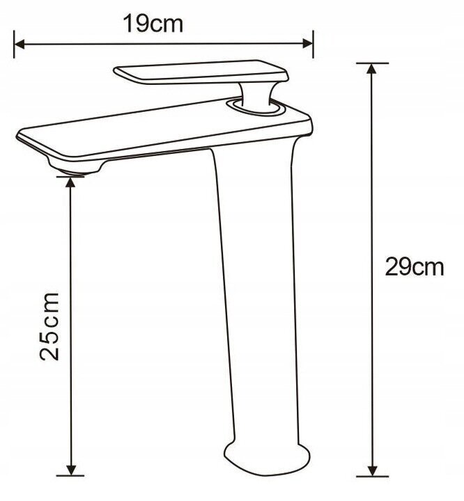 Mexen izlietnes jaucējkrāns Purus high, black/gold cena un informācija | Jaucējkrāni | 220.lv