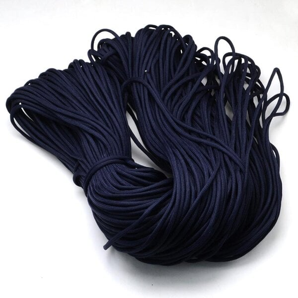 Izpletņa virve (paracord) 4 mm zila, 1 m cena | 220.lv