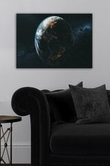 Reprodukcija uz audekla Tumšā planēta cena un informācija | Gleznas | 220.lv