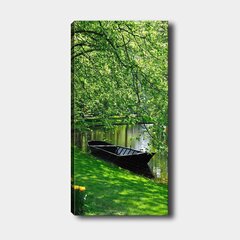 Репродукция Лодка на реке цена и информация | Картины | 220.lv