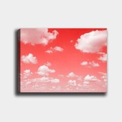 Reprodukcija uz audekla Sarkanas debesis cena un informācija | Gleznas | 220.lv