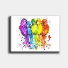 Reprodukcija Papagaiļi cena un informācija | Gleznas | 220.lv